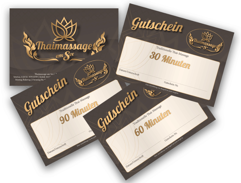 Gutscheine Thaimassage